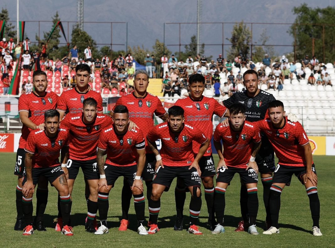 alineacion de Palestino.
