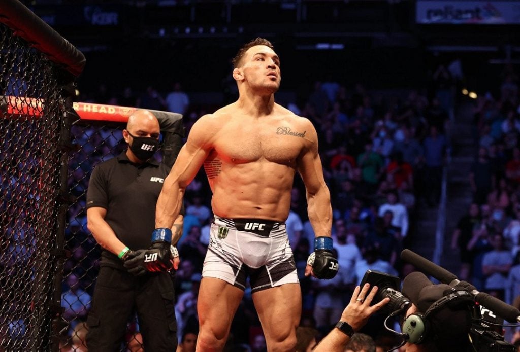 Michael Chandler en el ring.