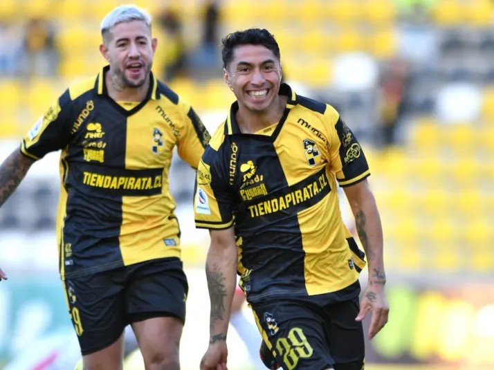 Jugadores de Coquimbo Unido celebrando