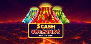 3 Cash Volcanos Hold and Win Novibet