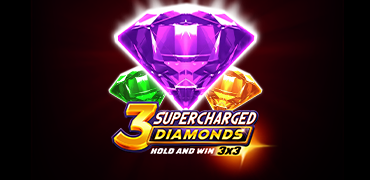 3 Supercharged Diamonds Hold and Win Novibet