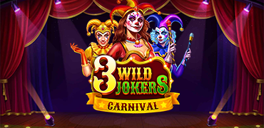 3 Wild Jokers Carnival Novibet
