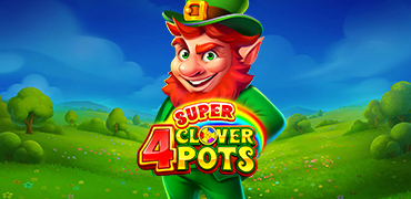 4 Super Clover Pots Novibet