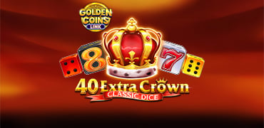 40 Extra Crown Classic Dice Golden Coins Link Novibet