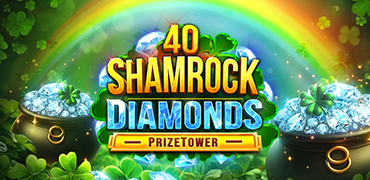 40 Shamrock Diamonds PrizeTower Novibet