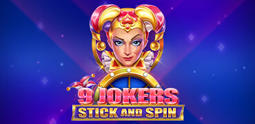 9 Jokers Stick and Spin Novibet