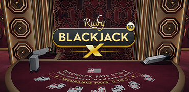 Blackjack X 10 Ruby Novibet