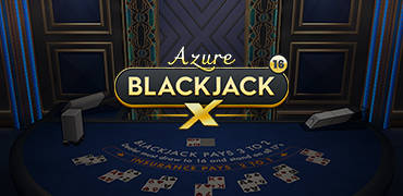 Blackjack X 16 Azure Novibet