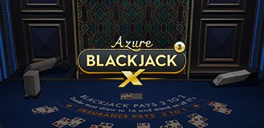 Blackjack X 3 Azure Novibet