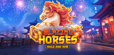 Blazing Horses Hold and Win Novibet