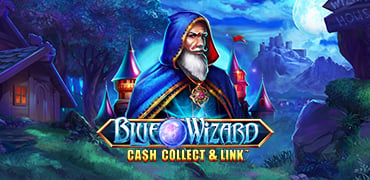 Blue Wizard Cash Collect and Link Novibet