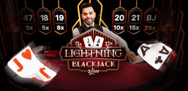Lightning Blackjack Novibet