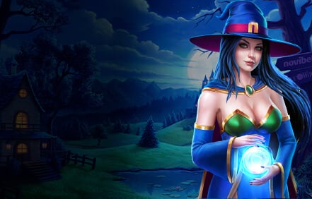 Novibet Blue Witch