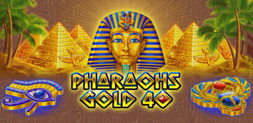Pharaohs Gold 40 Novibet