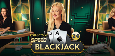 Speed Blackjack 24 Emerald Novibet